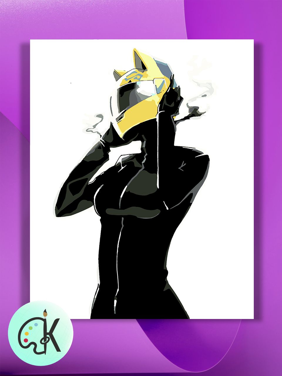 

Картина по номерам на холсте Культура Цвета Durarara 2, 40 х 50 см, Durarara 2