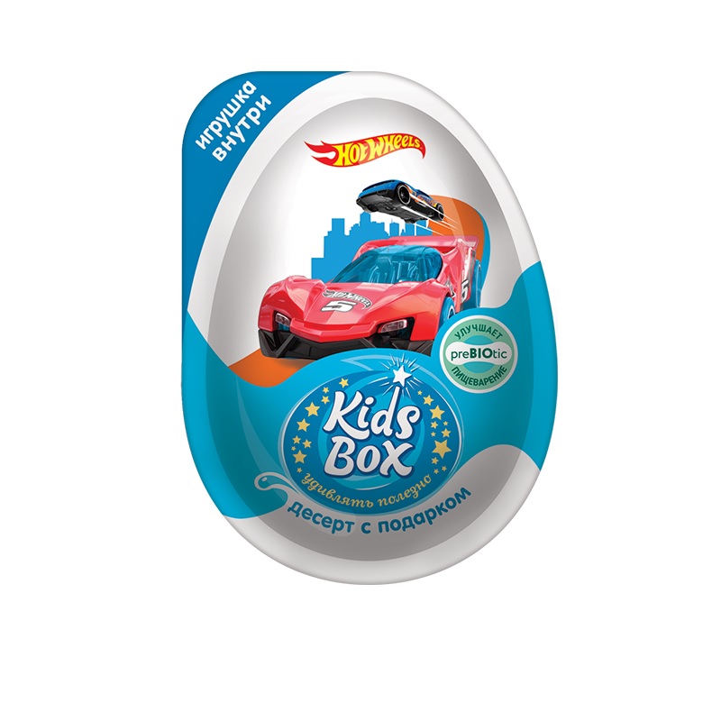 

Игрушка Конфитрейд Hot Wheels в яйце 70 г