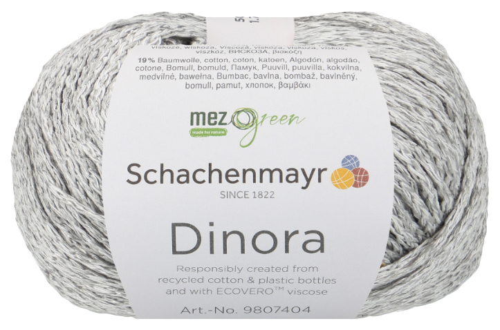 фото Пряжа schachenmayr 9807404 dinora (00090, silber)