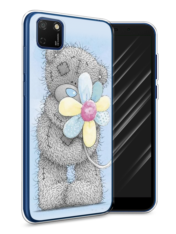 

Чехол Awog на Honor 9S "Me to you с ромашкой", Голубой;серый;желтый, 6102650-2