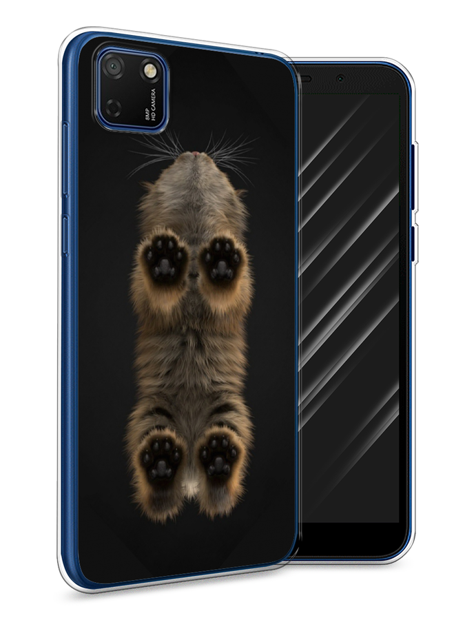 

Чехол Awog на Honor 9S "Кошачьи лапки", Черный, 6102650-1