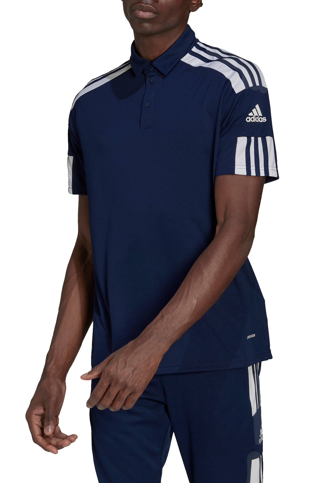 фото Футболка-поло мужская adidas hc6277 синяя xl