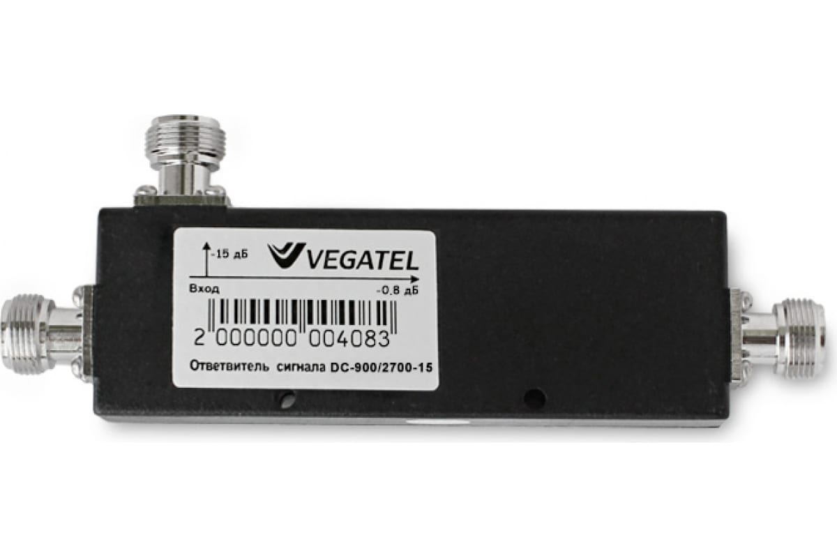 Антенный разветвитель VEGATEL разветвитель GSM DC-15 4673729890151 1702₽