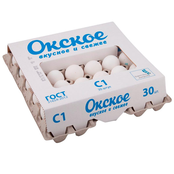 Яйцо куриное Окское С1 180 шт