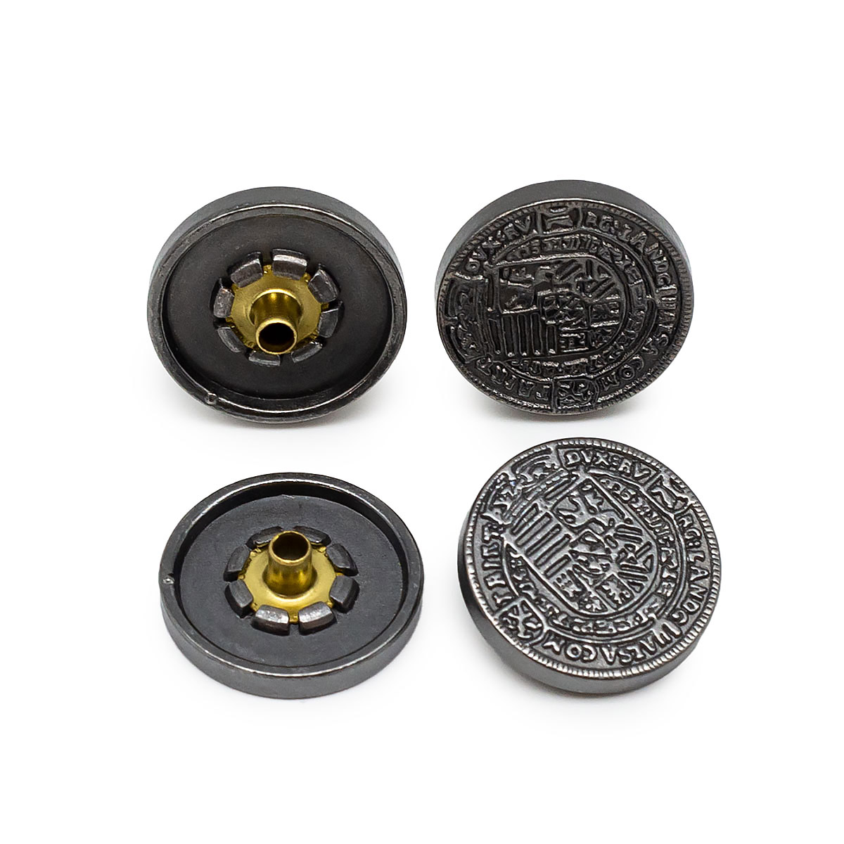 

Часть кнопки, S-образная, часть A, BIG, 64484, 17мм, Печать, металл (черный никель), 20 шт