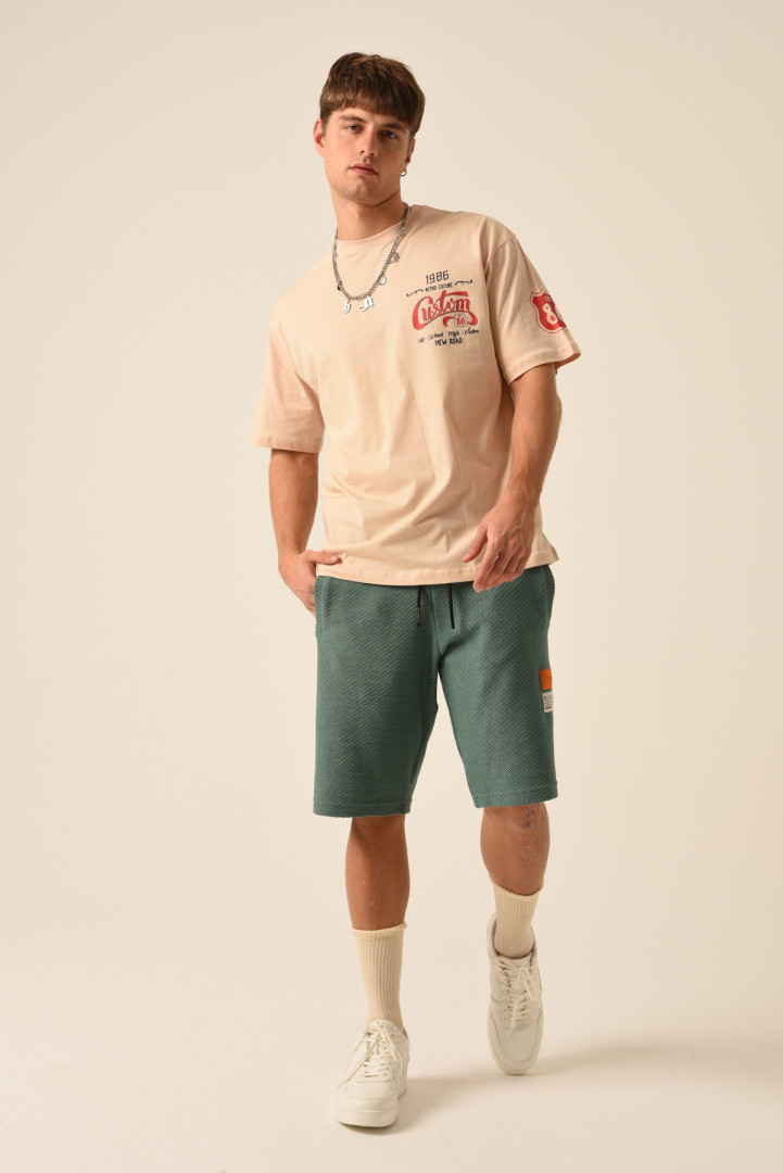 

Футболка мужская King Brich T-SHIRT1077 красная 2XL (товары доставляются из-за рубежа), T-SHIRT1077