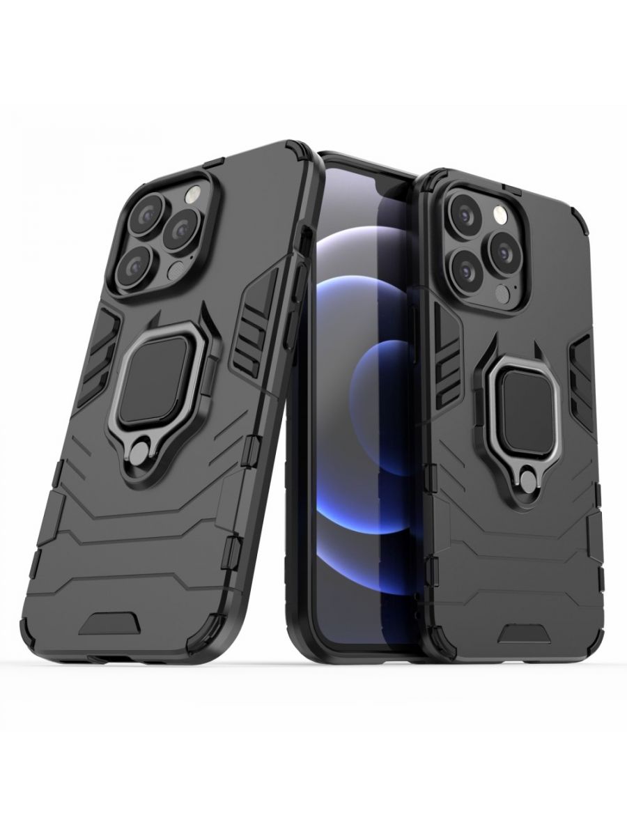 

Чехол Ring для смартфона iPhone 13 Pro черный