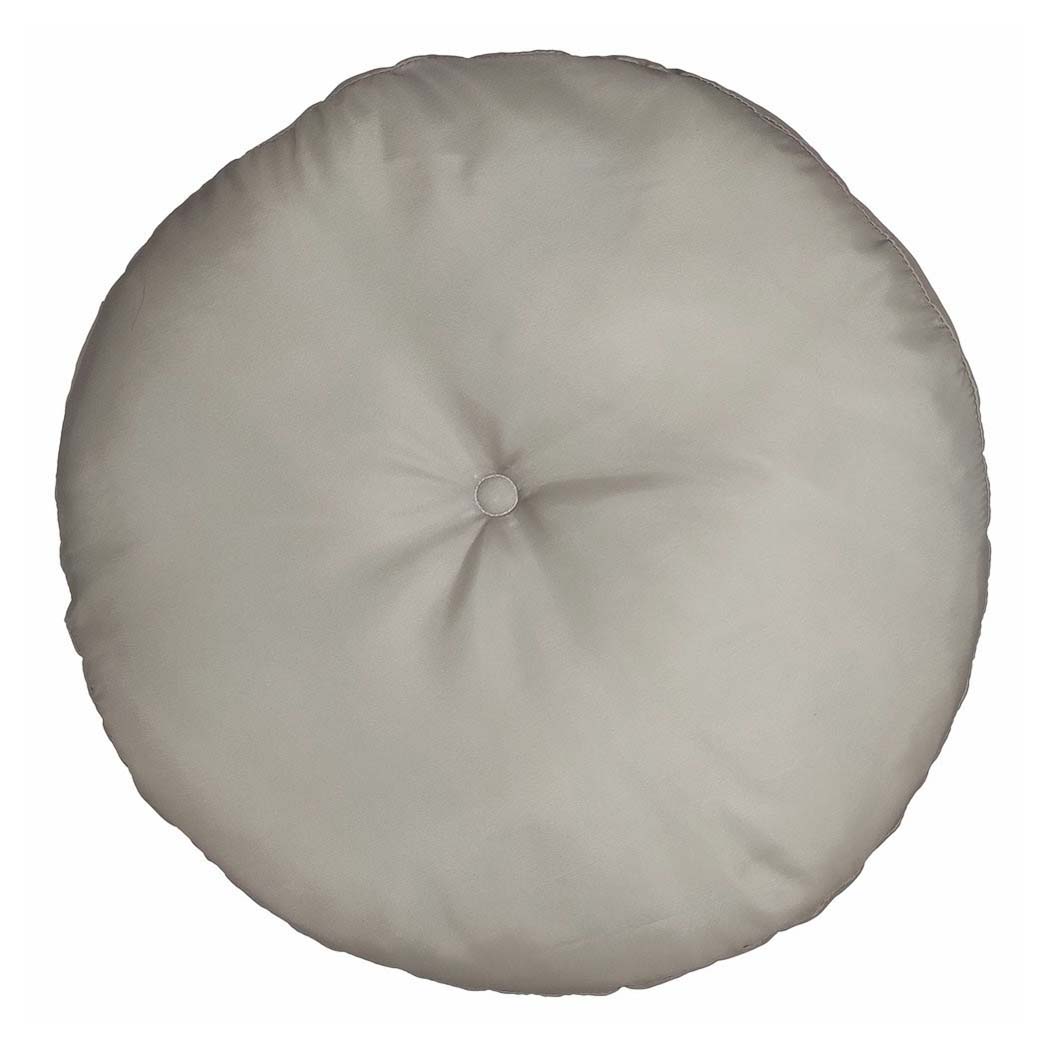 Подушка Nat для пикника непромокаемая круглая 40 см бежевая