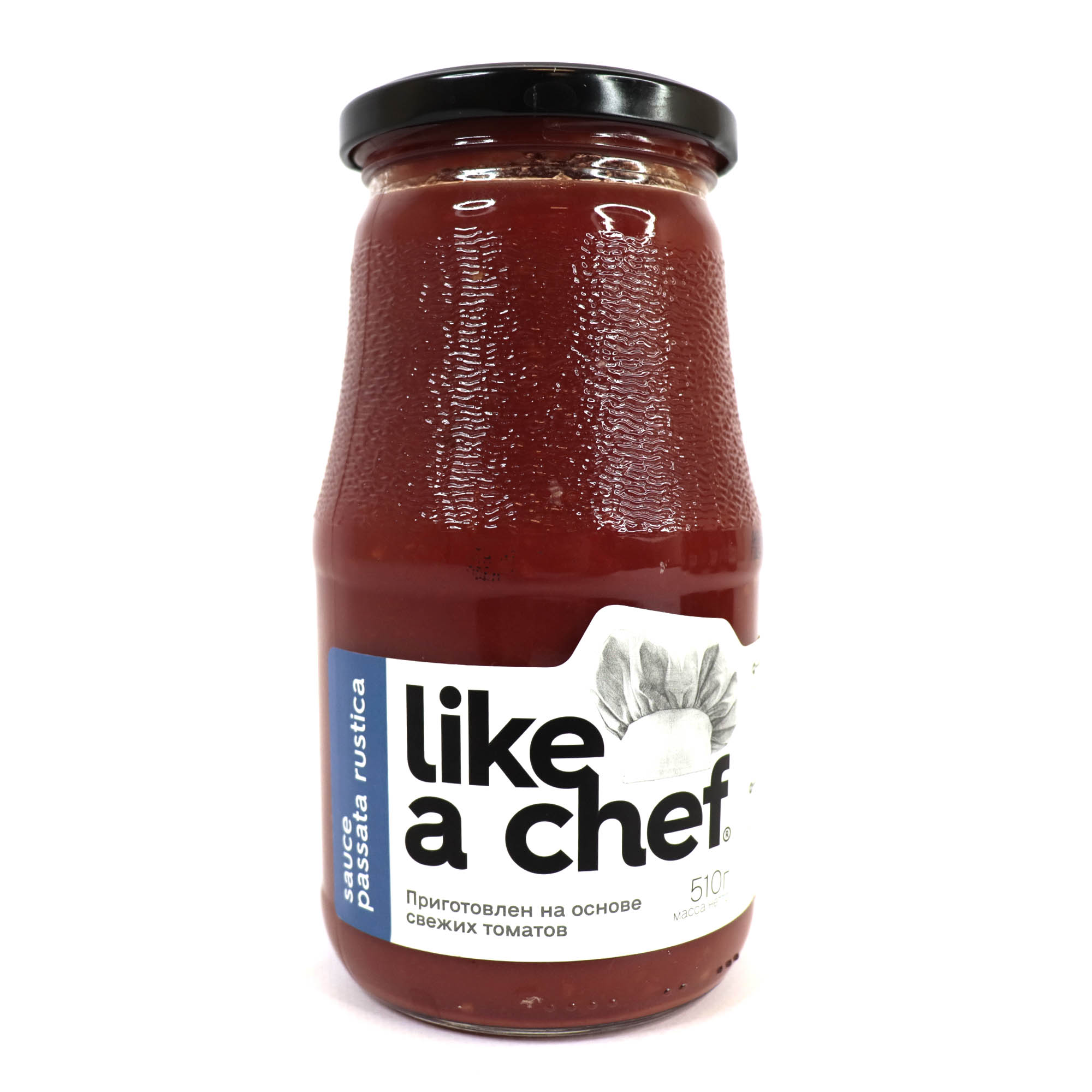 фото Соус томатный like a chef passata rustica 510 г pomi