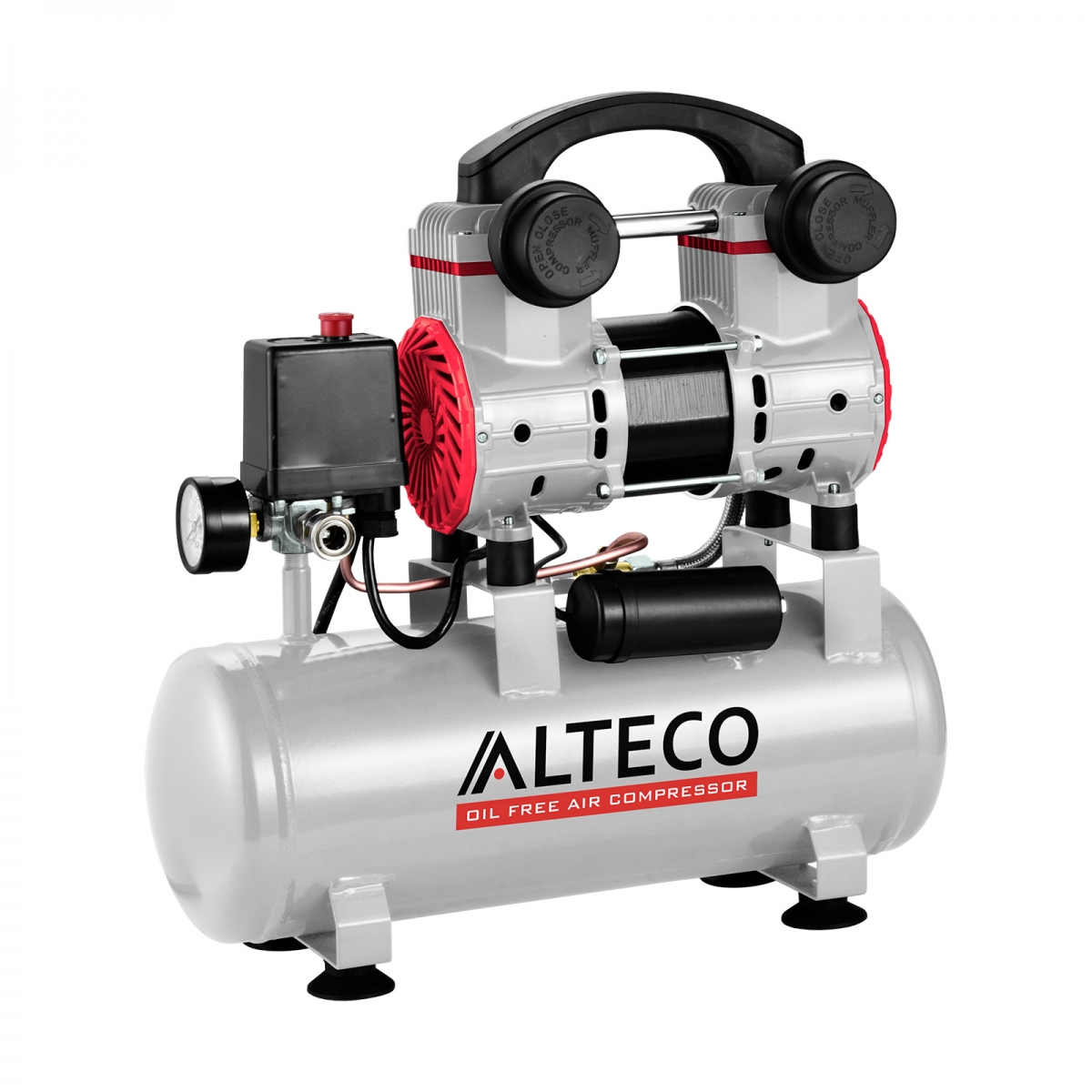 Безмаслянный компрессор ALTECO ACO 9L 63423