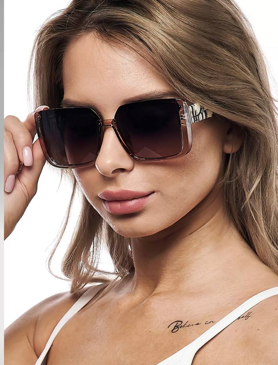 Солнцезащитные очки женские advocate Р2283 золотистые