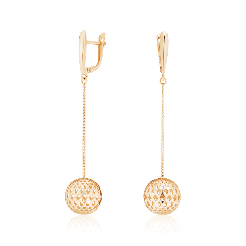 

Серьги золотые Ювелир Карат 1027925