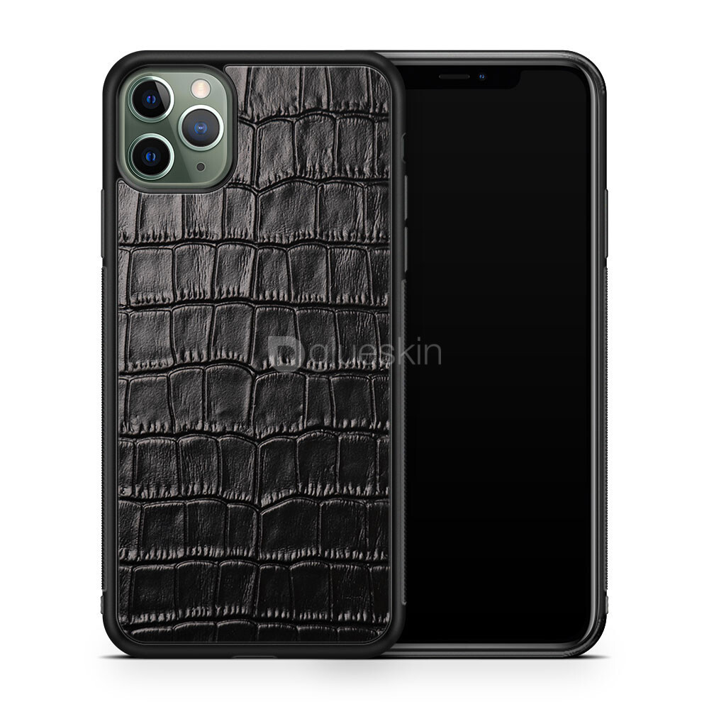 Чехол Glueskin с натуральной кожей Croco для iPhone 14 Pro 2890₽