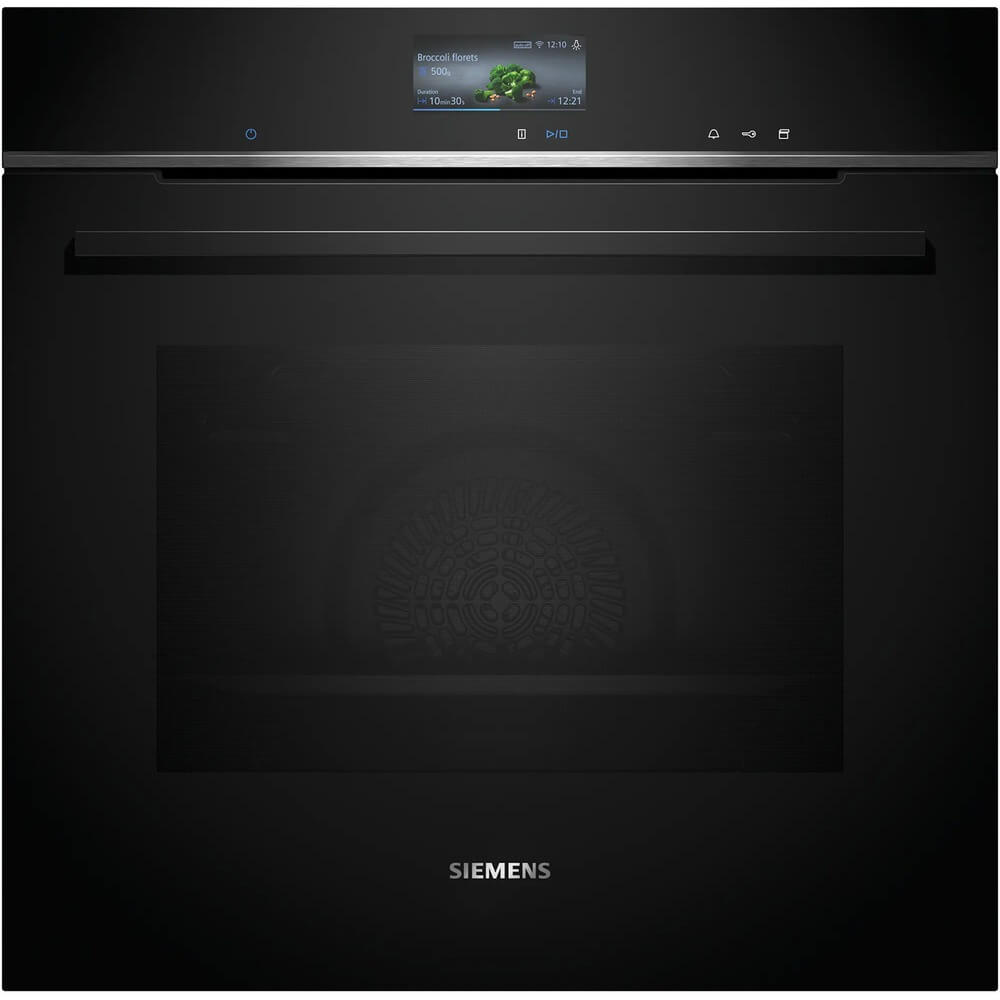 Встраиваемый электрический духовой шкаф Siemens HR776G3B1 черный встраиваемый холодильник siemens ki21radd0 белый