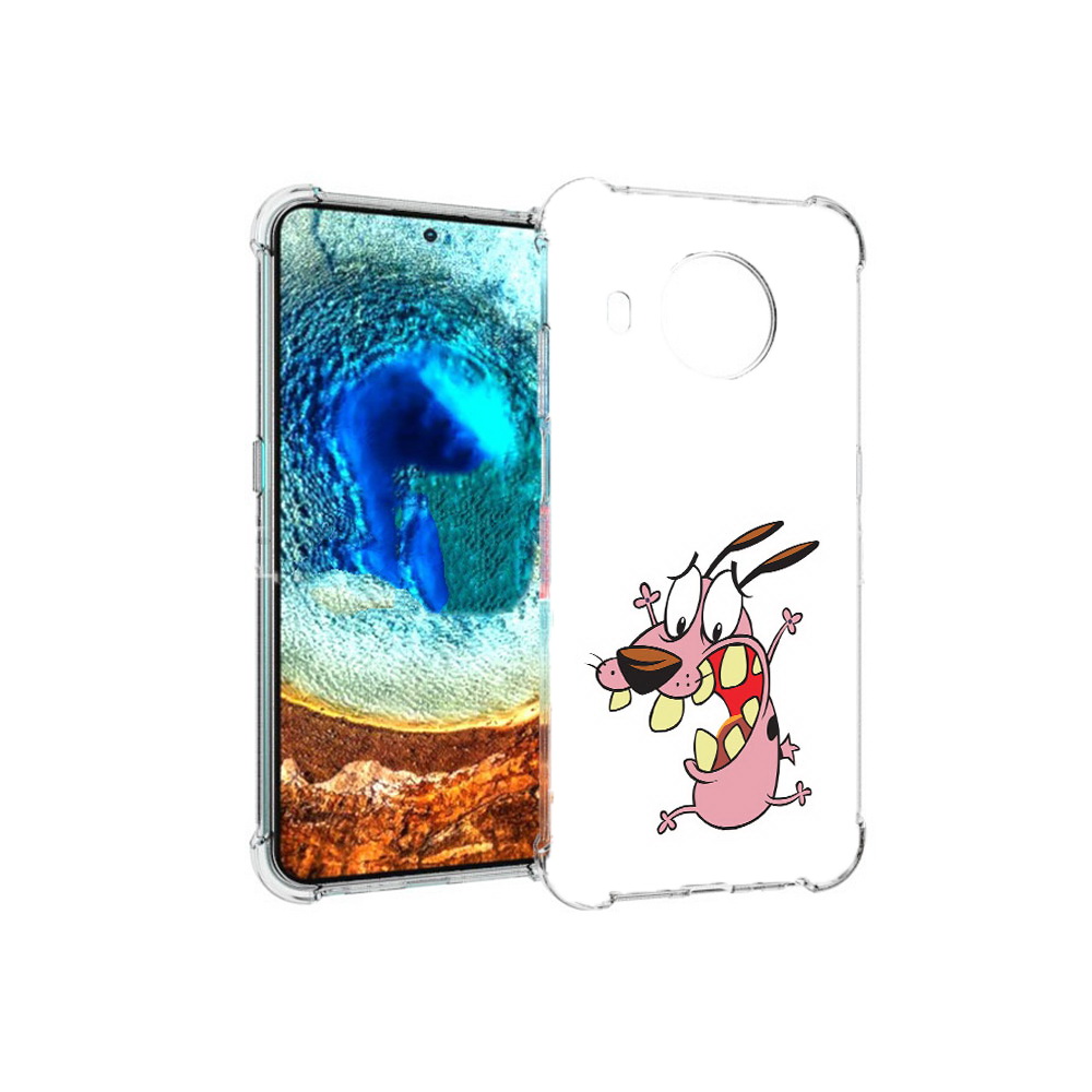 

Чехол MyPads Tocco для Nokia X20 зубастый бобик (PT159436.101.371), Прозрачный, Tocco