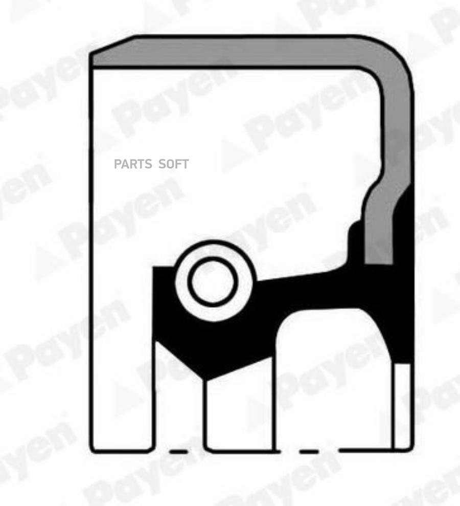 

Сальник ступицы Payen NJ825 52х72X8х10.8