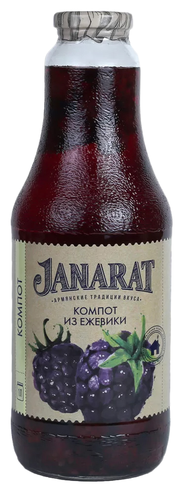 

Компот Janarat из ежевики стерилизованный 1 л