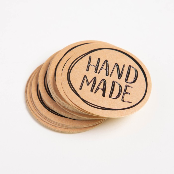 

Наклейки Арт Узор для бизнеса, Hand made, 4х4 см, 50 шт, для бизнеса, Hand made, 4х4 см, 50 шт