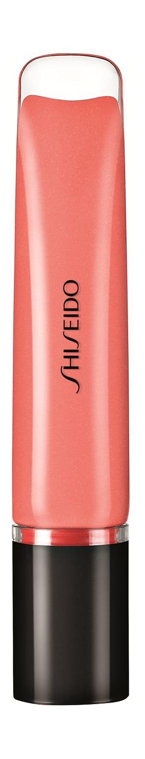 фото Блеск для губ shiseido shimmer gelgloss ультрасияющий, 5 sango peach, 9 мл