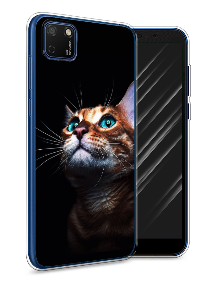 

Чехол Awog на Honor 9S "Мечтательный кот", Коричневый, 6102650-1