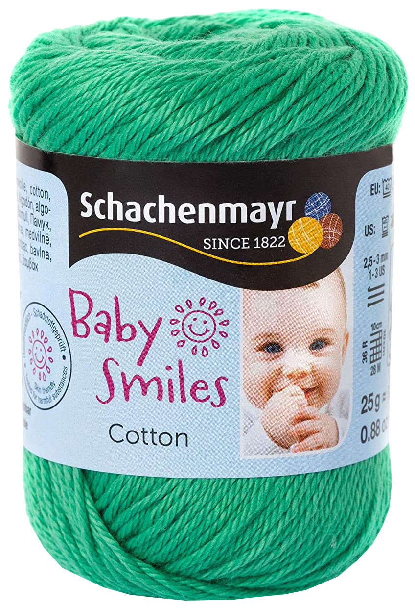 

Пряжа Schachenmayr 9807350 Cotton Baby Smiles (01071, golfgrun), Зеленый, Cotton