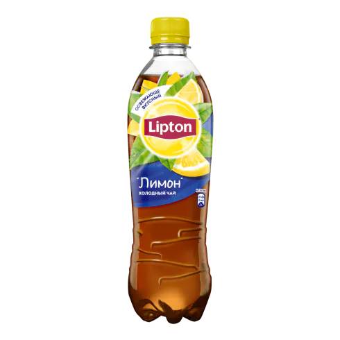 

Холодный чай черный Lipton со вкусом лимона 0,5 л