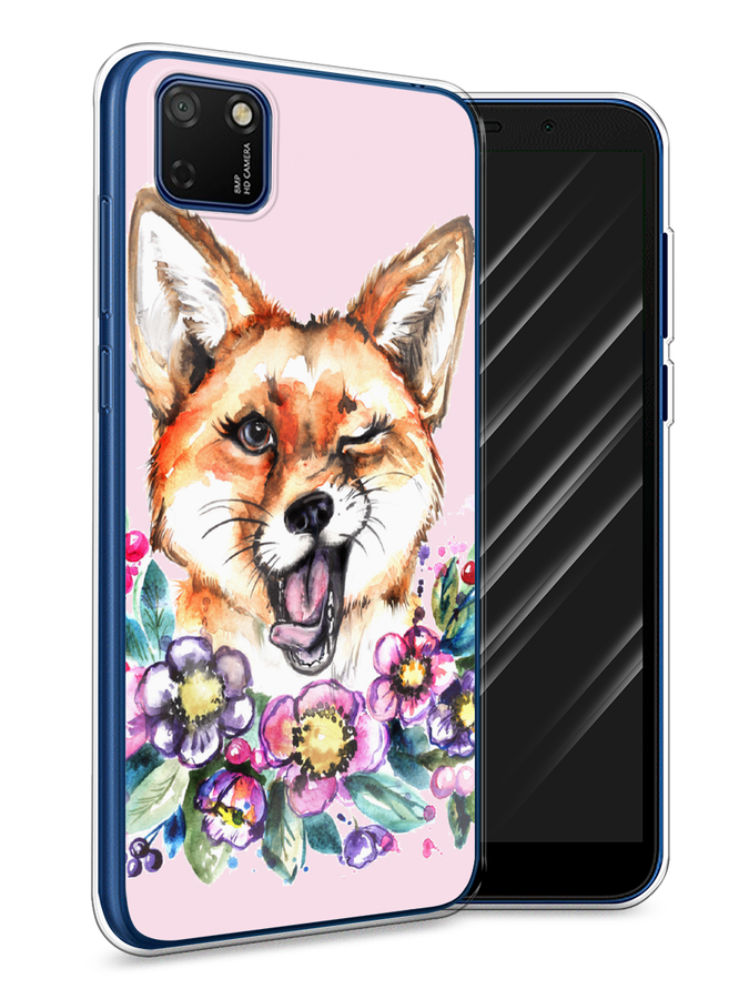 

Чехол Awog на Honor 9S "Подмигивающая лиса", Оранжевый, 6102650-10