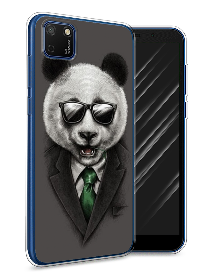 

Чехол Awog на Honor 9S "Деловая панда", Серый;зеленый, 6102650-10