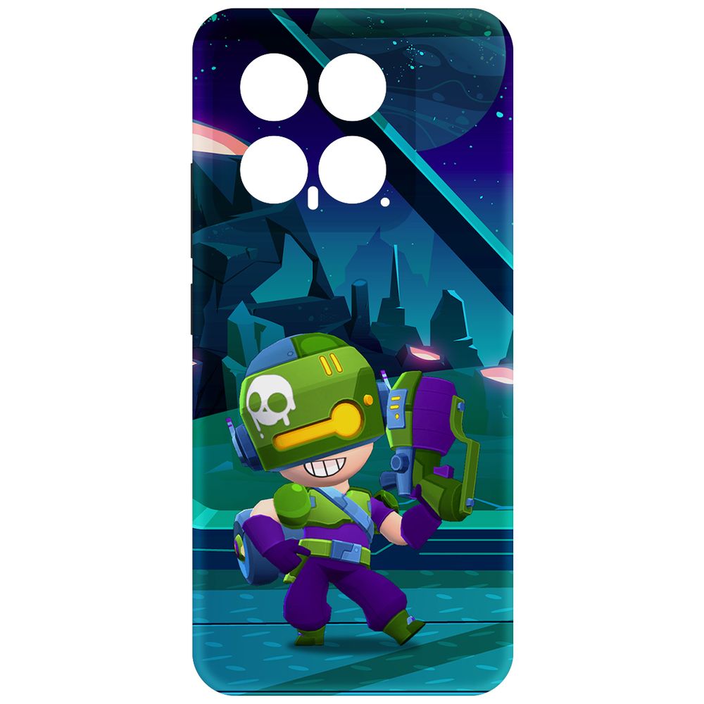 

Чехол-накладка Krutoff Soft Case Brawl Stars - Контрабандистка Пенни для Xiaomi 14 черный