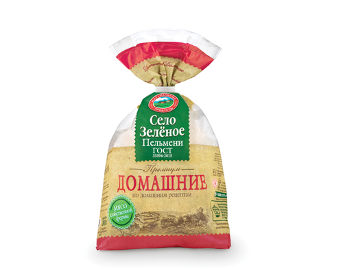 

Пельмени Село Зеленое Домашние с мясом 400 г