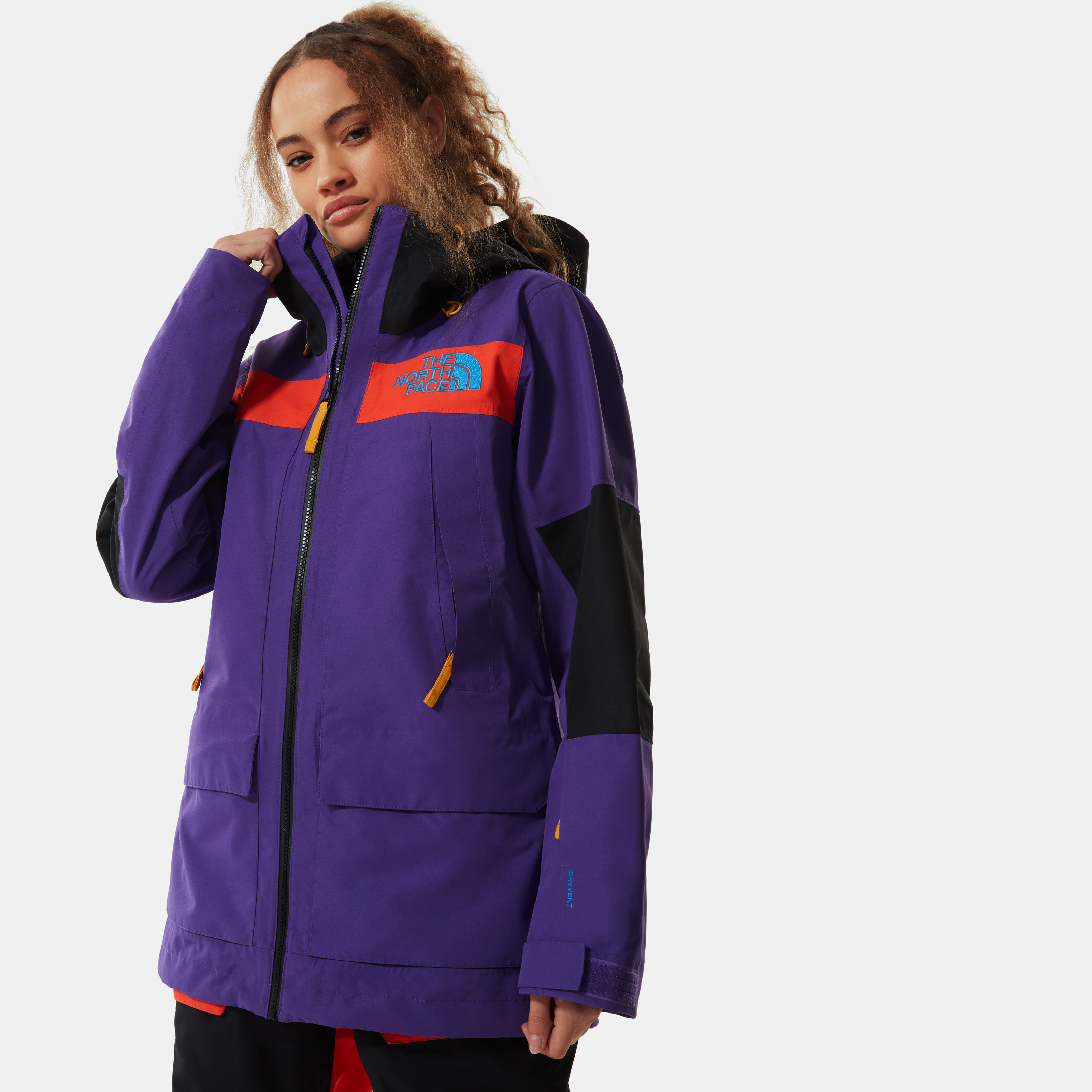 

Куртка женская The North Face TA4R1FU74 фиолетовая M, TA4R1FU74