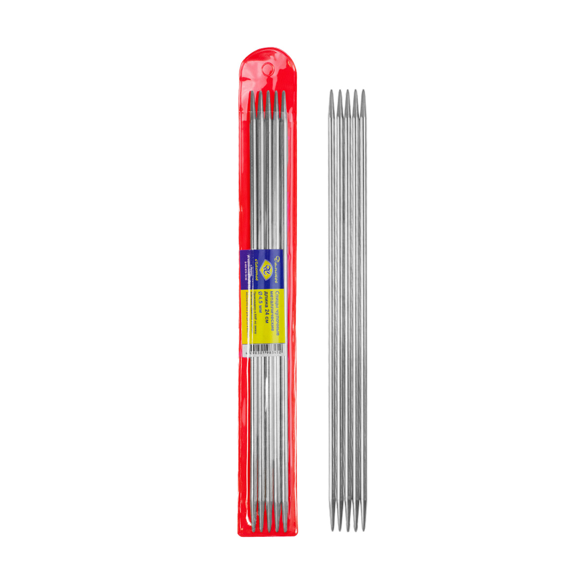 Спицы для вязания Дамское счастье чулочные 24 см диаметр 45 мм 206₽