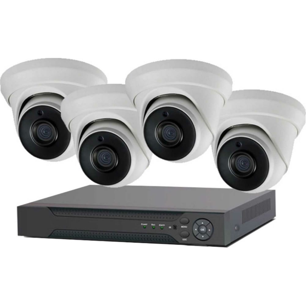 Комплект видеонаблюдения для дома и офиса IVUE IPC-D4