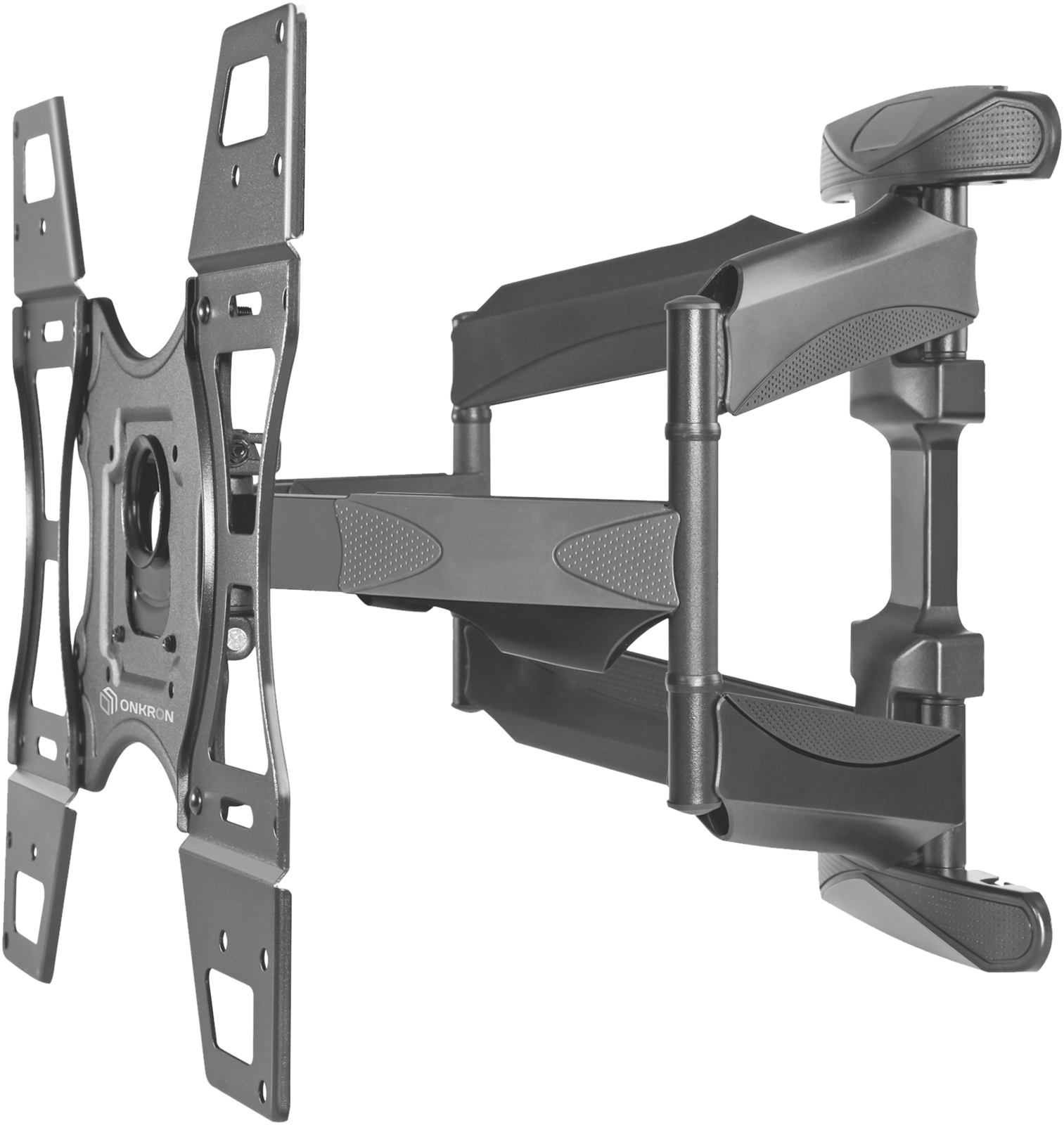 фото Кронштейн для телевизора 32"-75" onkron m15 наклонно-поворотный, чёрный