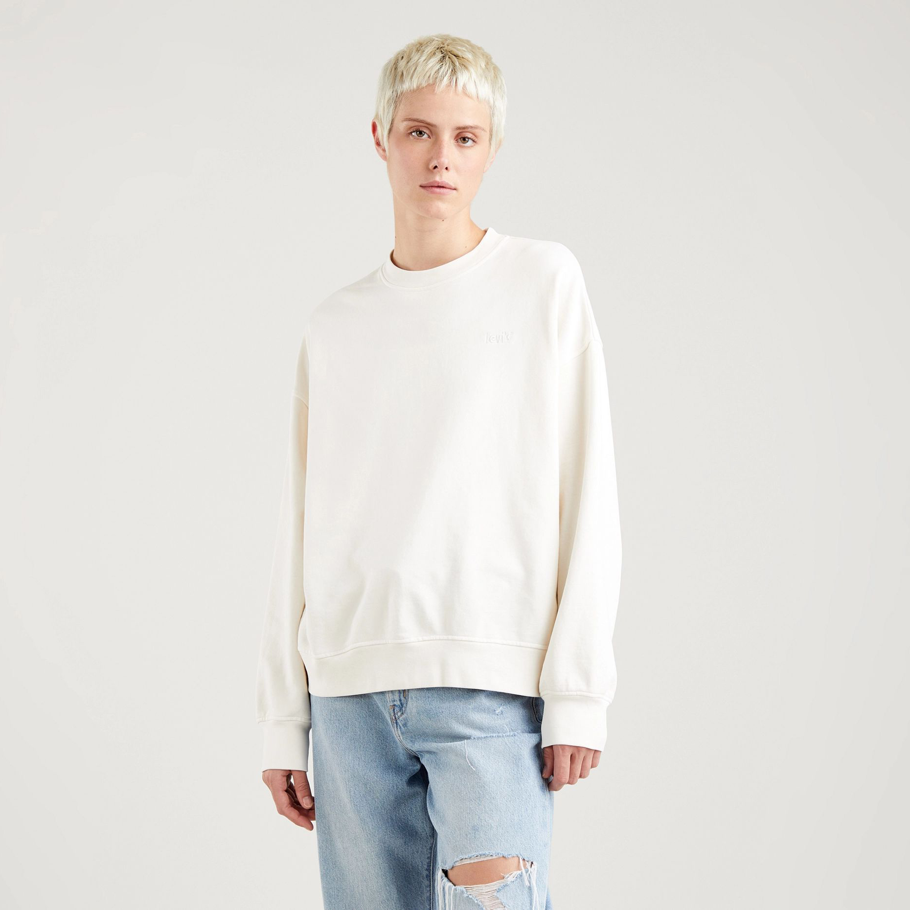 

Джемпер женский Levi's A0886-0021 бежевый M, A0886-0021