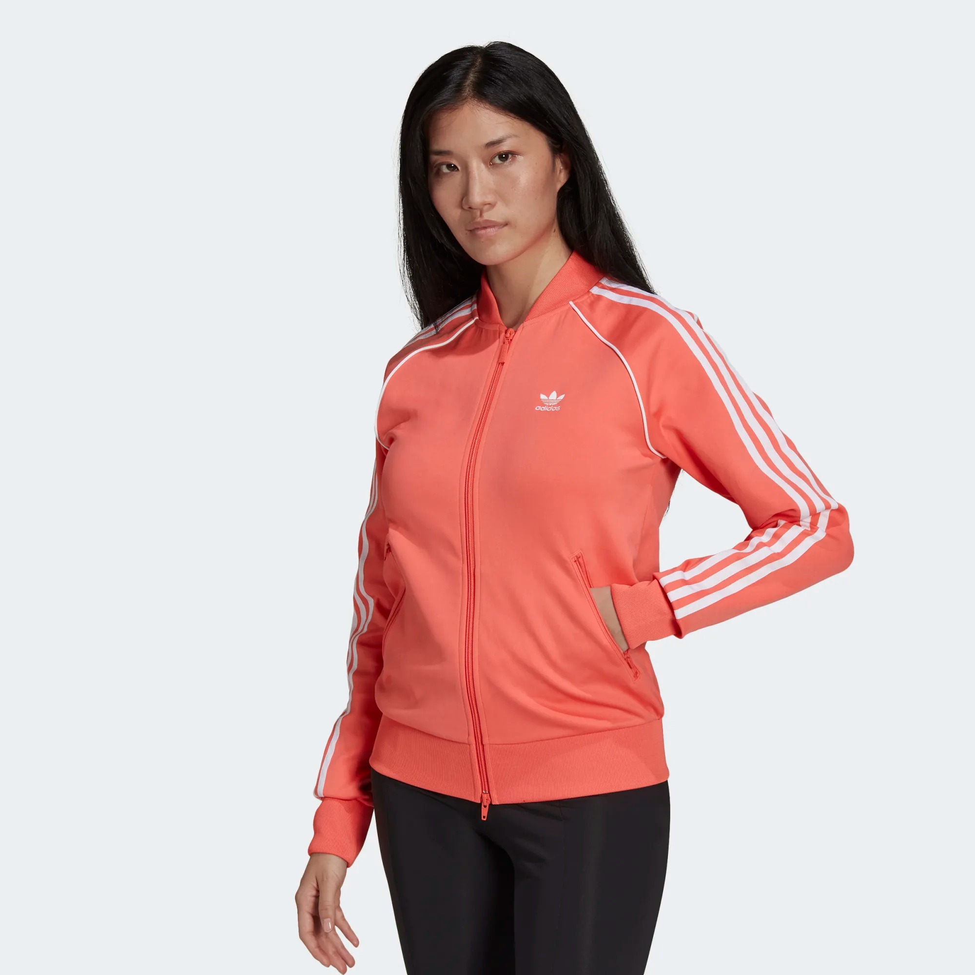 

Олимпийка женская Adidas HE9564 розовая 40 EU, HE9564