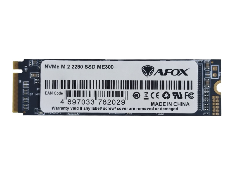 SSD накопитель AFOX ME300 Series M.2 2280 512 ГБ (ME300-512GN)