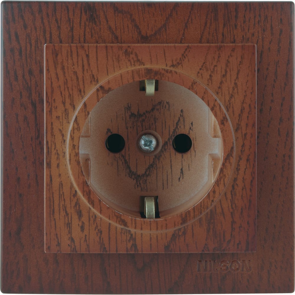 

Розетка Nilson Touran wood