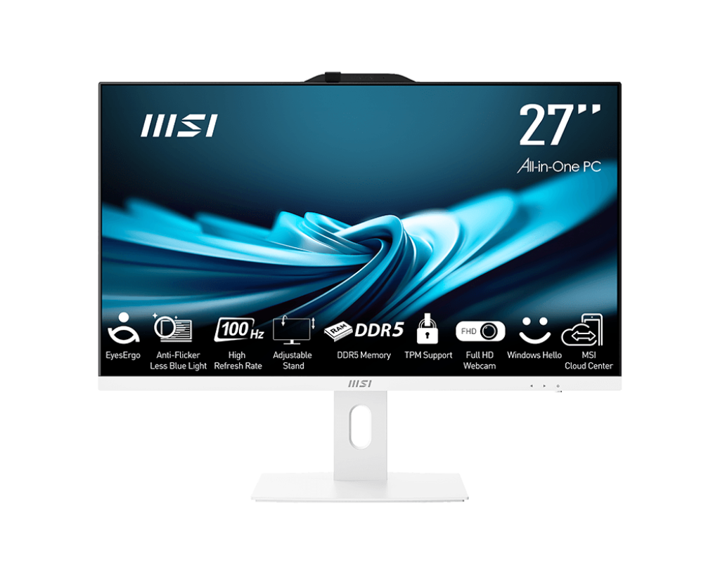 

Моноблок MSI PRO AP272P 14M белый (9S6-AF8322-679), PRO AP272P 14M