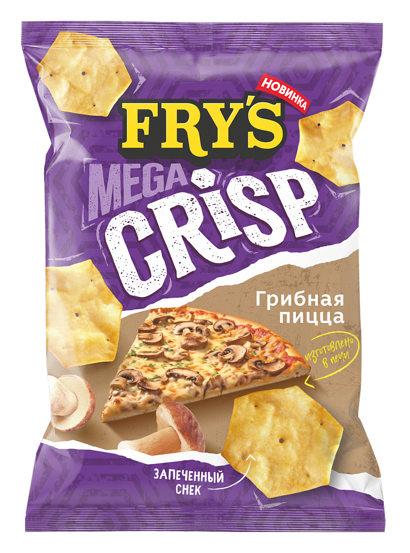 Снеки пшенично-картофельные Frys грибная пицца 85 г 120₽