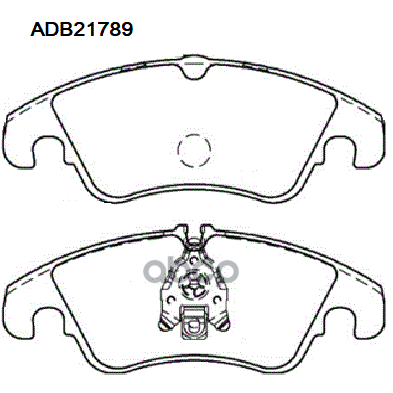 

Тормозные колодки ALLIED NIPPON передние дисковые adb21789
