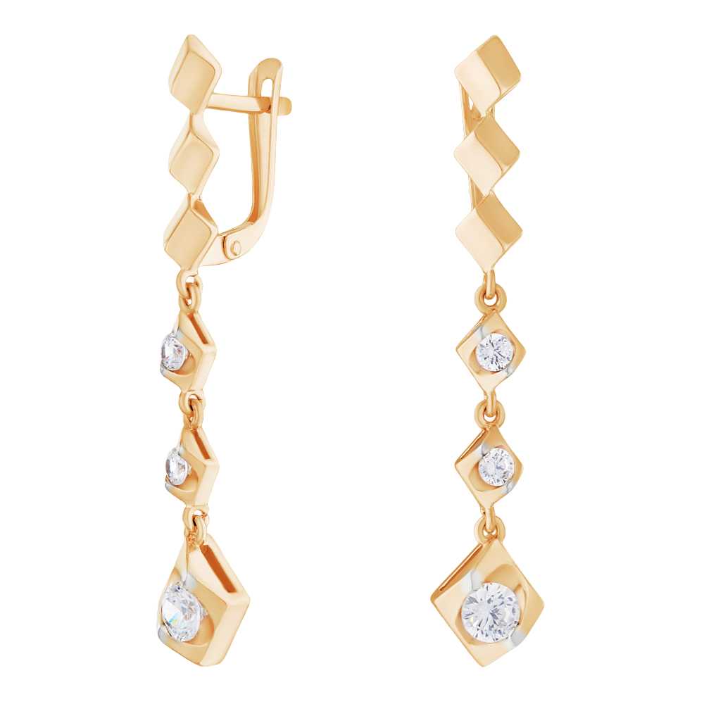 

Серьги из серебра с фианитом ЮВЕЛИР КАРАТ 2127950/9п