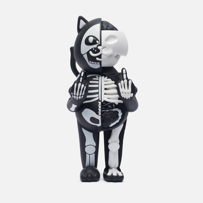 Игрушка Ripndip Skelly Nerm Anatomy Vinyl Figure черная