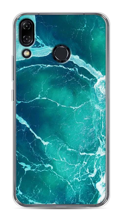 

Чехол Awog на Asus Zenfone 5 ZE620KL "Изумрудный океан", Голубой;синий, 43350-4