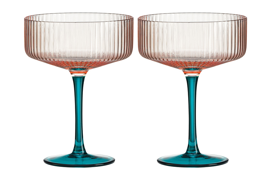 Набор бокалов для коктейля Pozzi Milano 1876 Modern Classic, 0,25 л, 2 шт