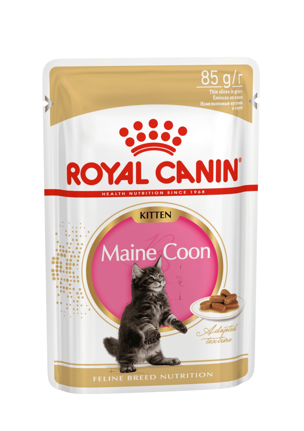 

Влажный корм Royal Canin Maine Coon Kitten с мясом и рыбой 85 г х 28 шт