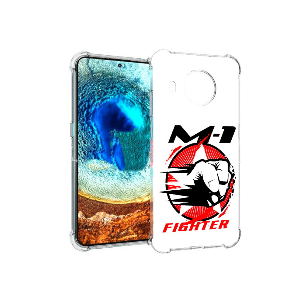 

Чехол MyPads Tocco для Nokia X20 единоборства М-1 (PT159436.101.342), Прозрачный, Tocco