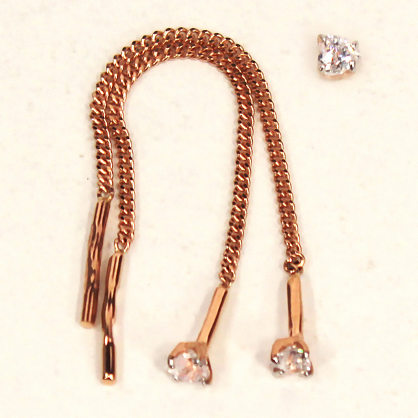 

Серьги из золота Golden Eagle С1322289, фианит, С1322289