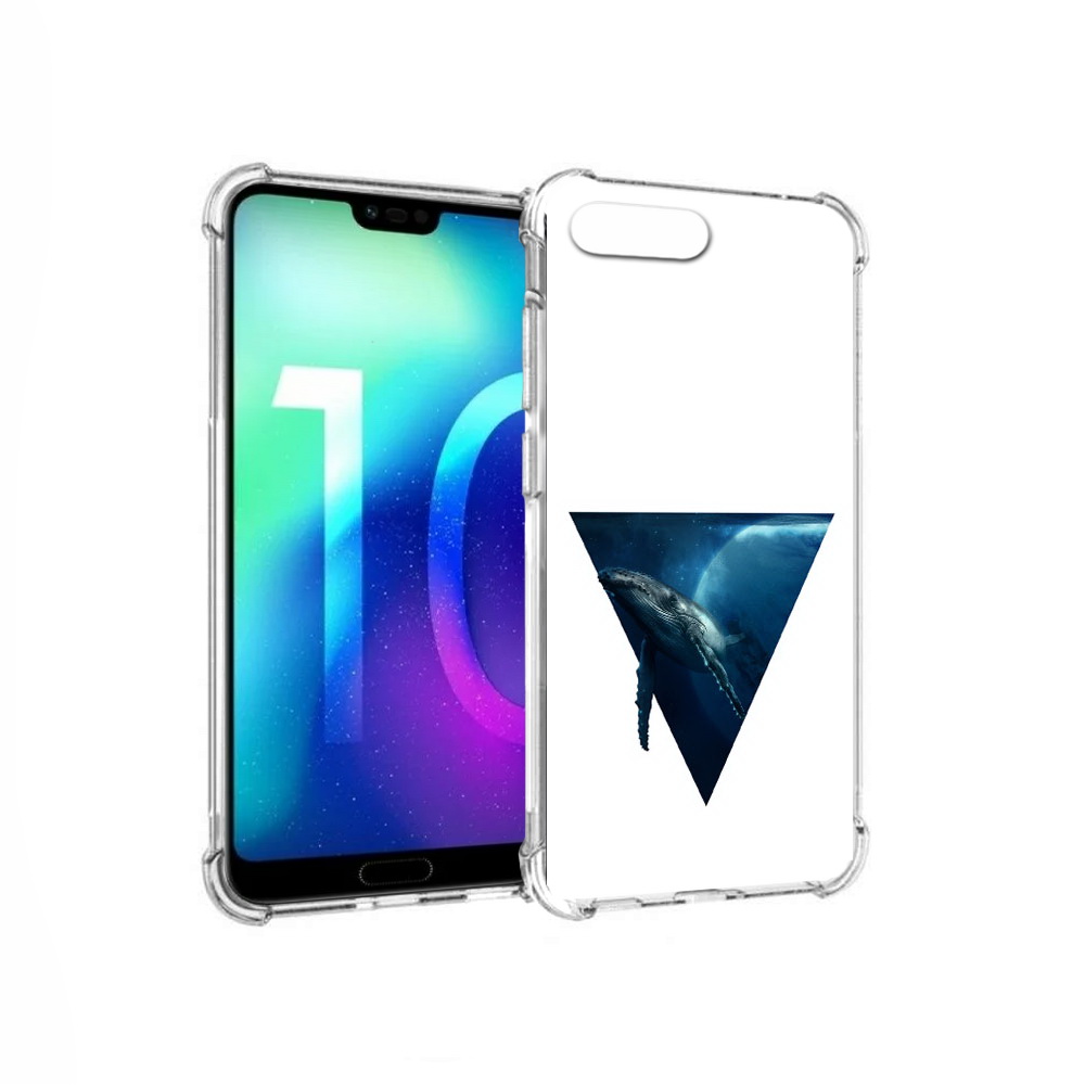 

Чехол MyPads Tocco для Huawei Honor 10 3D кит (PT142657.34.2), Прозрачный, Tocco