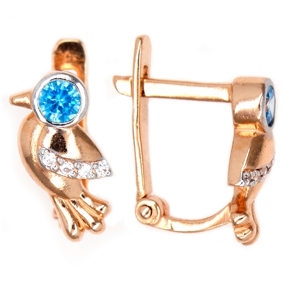 

Серьги из золота Golden Eagle С13210826, фианит, С13210826